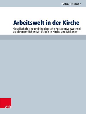 cover image of Arbeitswelt in der Kirche